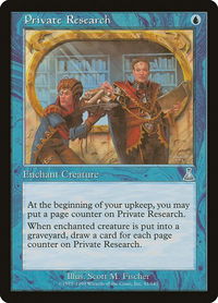 Private Research - Urza's Destiny (UDS) #41 - Uncommon Magic: The Gathering Trading Card