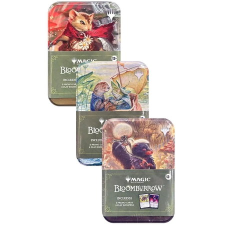 Bloomburrow - Tins [Set of 3] - Bloomburrow Magic: The Gathering trading card