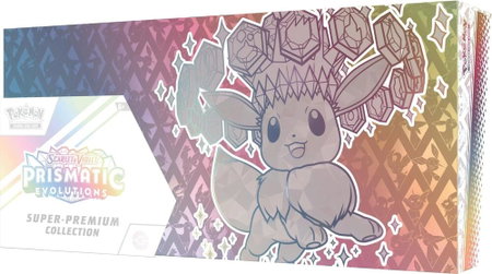 Prismatic Evolutions Super-Premium Collection trading card from SV: Prismatic Evolutions Prismatic Evolutions Super-Premium Collection - SV: Prismatic Evolutions Pokémon trading card