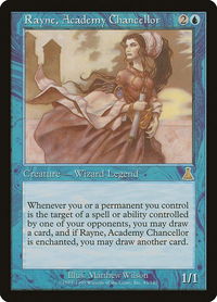 Rayne, Academy Chancellor - Urza's Destiny (UDS) #43 - Rare Magic: The Gathering Trading Card