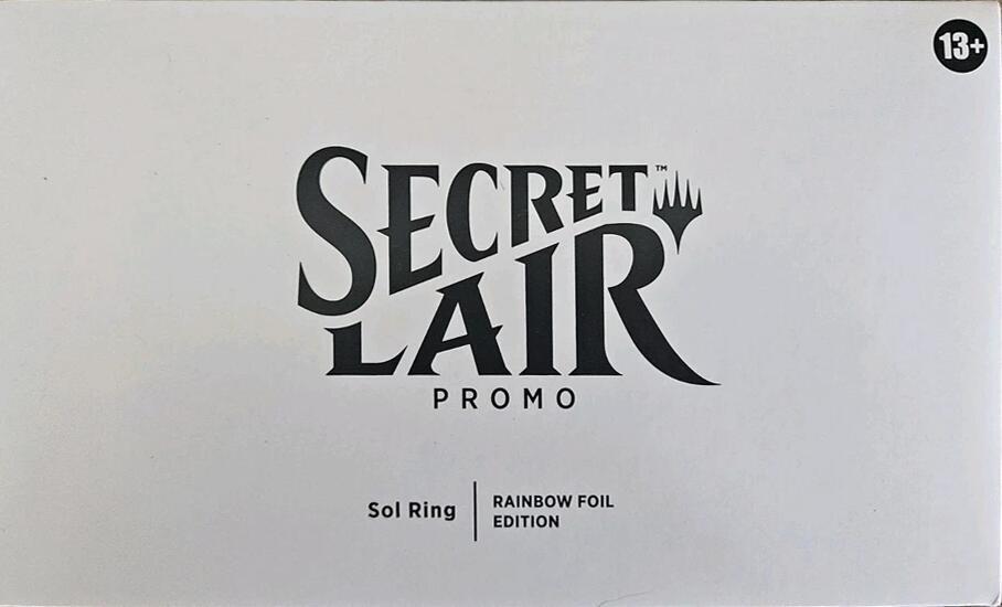 Secret Lair Drop: Secret Lair Promo: Sol Ring - Rainbow Foil Edition - Secret Lair Drop Series Magic: The Gathering trading card