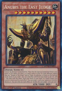 Anubis the Last Judge (CR) - Maze of the Master (MZTM) #MZTM-EN003 - Collector's Rare YuGiOh Trading Card