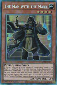 The Man with the Mark (CR) - Maze of the Master (MZTM) #MZTM-EN001 - Collector's Rare YuGiOh Trading Card