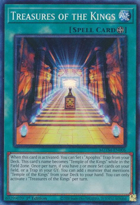 Treasures of the Kings (CR) - Maze of the Master YuGiOh trading card