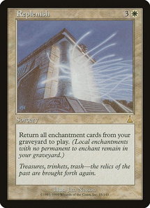 Replenish - Urza's Destiny (UDS) #15 - Rare Magic: The Gathering Trading Card