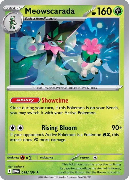 Meowscarada - SV09: Journey Together Pokémon trading card