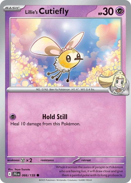 Lillie's Cutiefly - SV09: Journey Together Pokémon trading card
