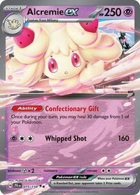 Alcremie ex - SV09: Journey Together (JTG) #075/159 - Double Rare Pokémon Trading Card
