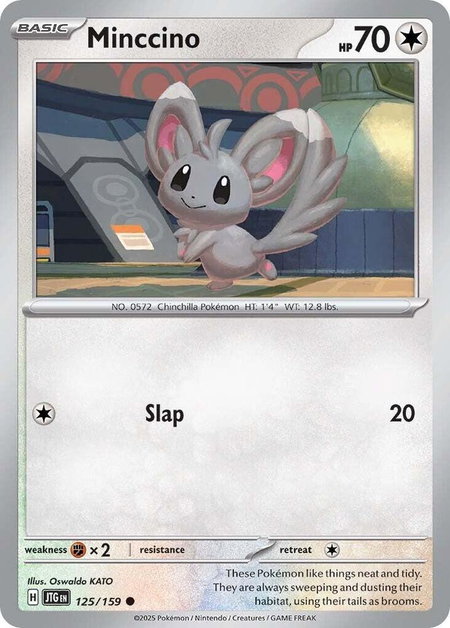 Minccino - SV09: Journey Together Pokémon trading card