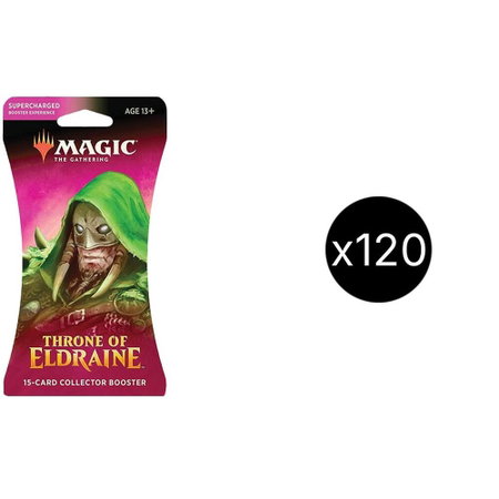 Throne of Eldraine - Collector Booster Hanger Pack Case trading card from Throne of Eldraine Throne of Eldraine - Collector Booster Hanger Pack Case - Throne of Eldraine Magic: The Gathering trading card
