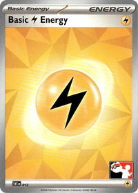 Basic Lightning Energy - 012 - Prize Pack Series Cards  #012 - Common Pokémon Trading Card