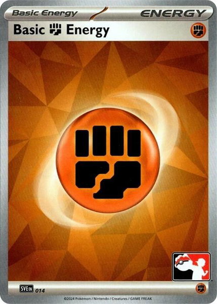 Basic Fighting Energy - 014 trading card from Prize Pack Series Cards Basic Fighting Energy - 014 - Prize Pack Series Cards Pokémon trading card