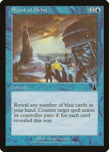 Scent of Brine - Urza's Destiny (UDS) #45 - Common Magic: The Gathering Trading Card