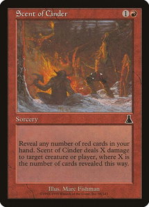 Scent of Cinder - Urza's Destiny (UDS) #96 - Common Magic: The Gathering Trading Card