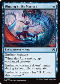 Ringing Strike Mastery - Tarkir: Dragonstorm (TDM) #53 - Common Magic: The Gathering Trading Card