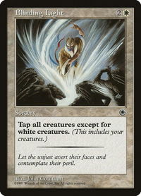 Blinding Light - Portal (POR) #8 - Rare Magic: The Gathering Trading Card