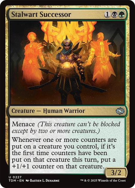 Stalwart Successor - Tarkir: Dragonstorm Magic: The Gathering trading card