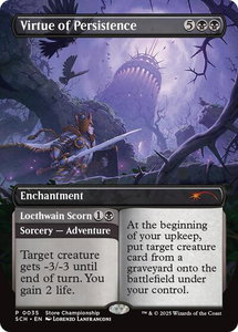 Virtue of Persistence - Game Day & Store Championship Promos (GAME) #35 - Promo Magic: The Gathering Trading Card