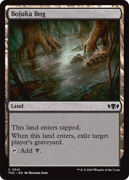 Bojuka Bog - Commander: Tarkir: Dragonstorm Magic: The Gathering trading card