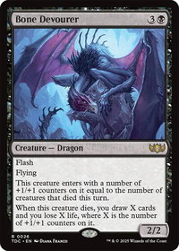 Bone Devourer - Commander: Tarkir: Dragonstorm (TDC) #26 - Rare Magic: The Gathering Trading Card