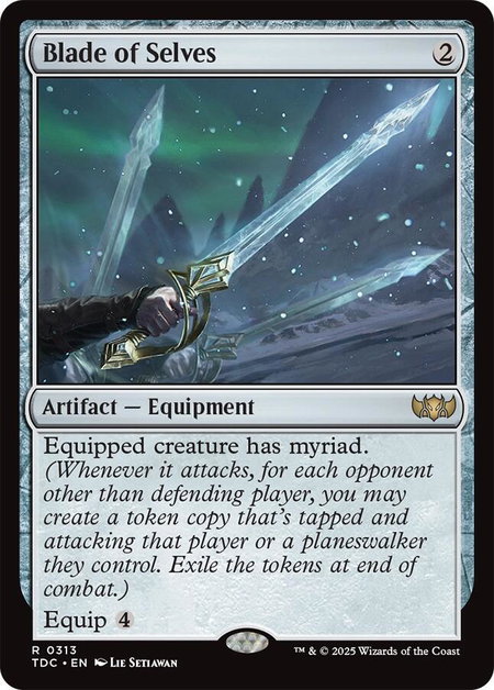 Blade of Selves - Commander: Tarkir: Dragonstorm Magic: The Gathering trading card