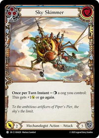Sky Skimmer (Blue) - High Seas #SEA029 - Common Flesh and Blood Trading Card