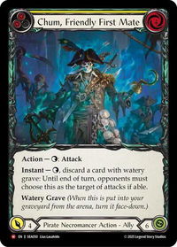 Chum, Friendly First Mate - High Seas #SEA050 - Majestic Flesh and Blood Trading Card