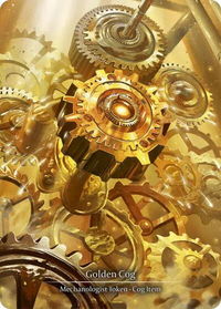 Golden Cog (Treasure) - High Seas #SEA042 - Pirate Booty Flesh and Blood Trading Card