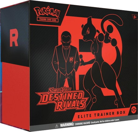 Destined Rivals Elite Trainer Box trading card from SV10: Destined Rivals Destined Rivals Elite Trainer Box - SV10: Destined Rivals Pokémon trading card