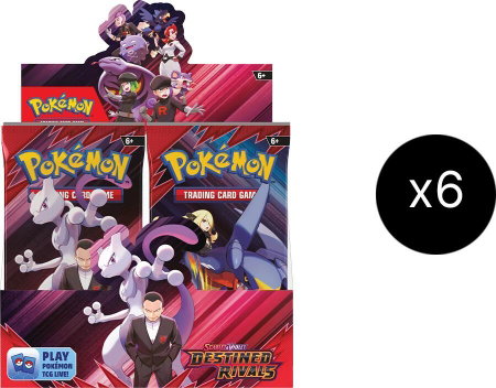 Destined Rivals Booster Box Case trading card from SV10: Destined Rivals Destined Rivals Booster Box Case - SV10: Destined Rivals Pokémon trading card