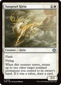 Sunpearl Kirin - Tarkir: Dragonstorm (TDM) #29 - Uncommon Magic: The Gathering Trading Card