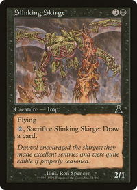 Slinking Skirge - Urza's Destiny (UDS) #71 - Common Magic: The Gathering Trading Card