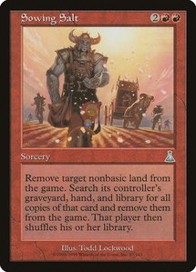 Sowing Salt - Urza's Destiny (UDS) #97 - Uncommon Magic: The Gathering Trading Card