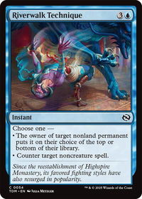 Riverwalk Technique - Tarkir: Dragonstorm (TDM) #54 - Common Magic: The Gathering Trading Card