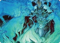 Unending Whisper Art Card (9/54) - Art Series: Tarkir: Dragonstorm (AATDM) #9 - Special Magic: The Gathering Trading Card