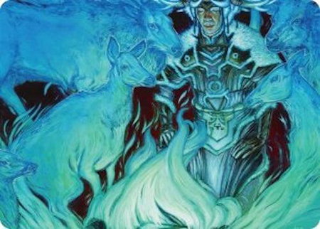 Unending Whisper Art Card (9/54) - Art Series: Tarkir: Dragonstorm Magic: The Gathering trading card