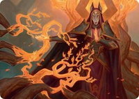 Abzan Devotee Art Card (10/54) - Art Series: Tarkir: Dragonstorm (AATDM) #10 - Special Magic: The Gathering Trading Card