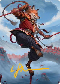 Equilibrium Adept Art Card (16/54) (Gold-Stamped Signature) - Art Series: Tarkir: Dragonstorm (AATDM) #16 - Special Magic: The Gathering Trading Card