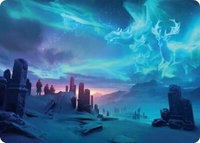 Auroral Procession Art Card (20/54) - Art Series: Tarkir: Dragonstorm (AATDM) #20 - Special Magic: The Gathering Trading Card