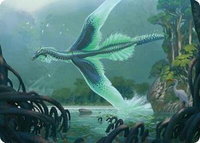 Teval, Arbiter of Virtue Art Card (26/54) - Art Series: Tarkir: Dragonstorm (AATDM) #26 - Special Magic: The Gathering Trading Card