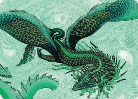 Teval, Arbiter of Virtue Art Card (38/54) - Art Series: Tarkir: Dragonstorm Magic: The Gathering trading card