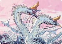 Twinmaw Stormbrood Art Card (39/54) - Art Series: Tarkir: Dragonstorm (AATDM) #39 - Special Magic: The Gathering Trading Card