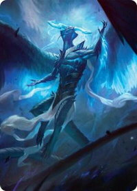 Ugin, Eye of the Storms Art Card (1/54) - Art Series: Tarkir: Dragonstorm (AATDM) #1 - Special Magic: The Gathering Trading Card
