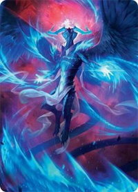 Ugin, Eye of the Storms Art Card (48/54) - Art Series: Tarkir: Dragonstorm (AATDM) #48 - Special Magic: The Gathering Trading Card