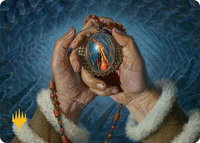 Mox Jasper Art Card (28/54) (Gold-Stamped Planeswalker Symbol) - Art Series: Tarkir: Dragonstorm (AATDM) #28 - Special Magic: The Gathering Trading Card