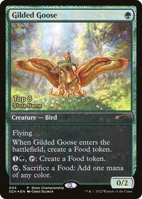 Gilded Goose (Top 8) - Game Day & Store Championship Promos (GAME) #5 - Promo Magic: The Gathering Trading Card