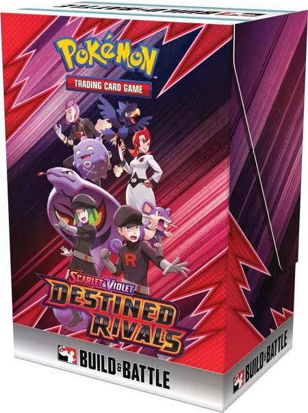 Destined Rivals Build & Battle Box trading card from SV10: Destined Rivals Destined Rivals Build & Battle Box - SV10: Destined Rivals Pokémon trading card