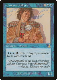 Temporal Adept - Urza's Destiny (UDS) #48 - Rare Magic: The Gathering Trading Card