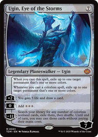 Ugin, Eye of the Storms - Promo Pack: Tarkir: Dragonstorm (PPTDM) #1 - Mythic Rare Magic: The Gathering Trading Card