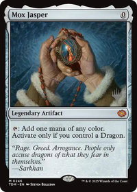 Mox Jasper - Promo Pack: Tarkir: Dragonstorm (PPTDM) #246 - Mythic Rare Magic: The Gathering Trading Card